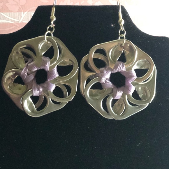 Jewelry - Recycled earrings made handmade by me